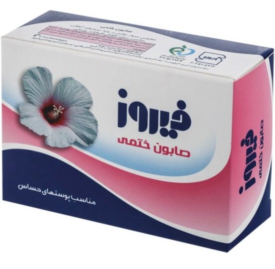 فیروز صابون گل ختمی 120گرمی